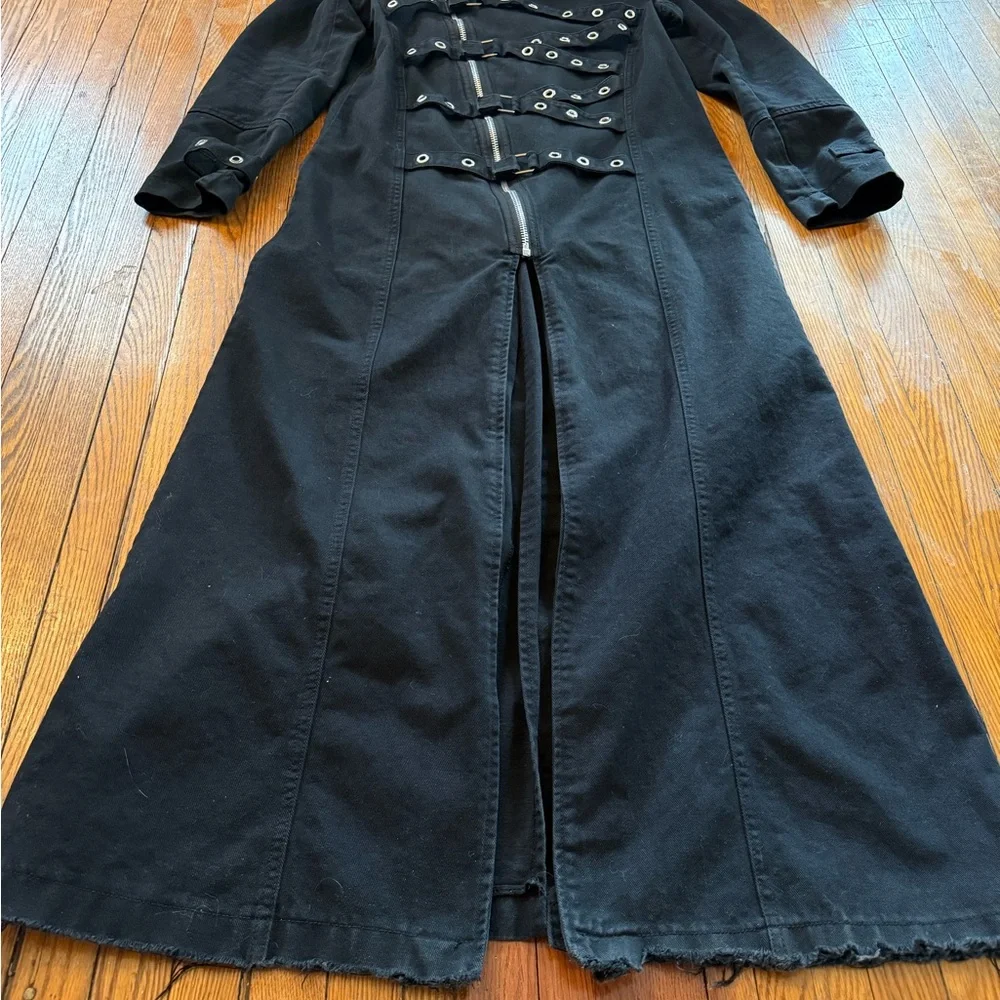 Y2K Tripp NYC Vintage Duster Trench Coat - Picture 7 of 16